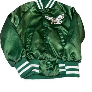 Vtg Chalk Line Eagles Boys 6 8 Youth Football  NFL Philly Birds 80s